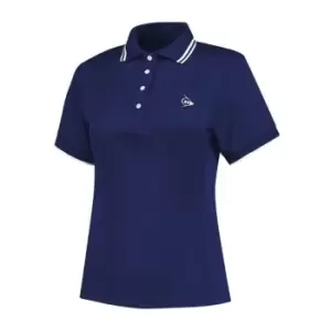 Image of Dunlop Club Polo Shirt Womens - Blue