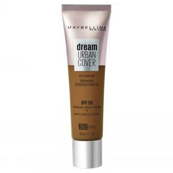 Image of Maybelline Dream Urban Cover SPF50 Foundation 121ml (Various Shades) - 0 352 Tuffle