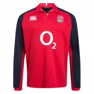 Image of Canterbury England Long Sleeve Classic Alternate Shirt 2019 2020 - Red