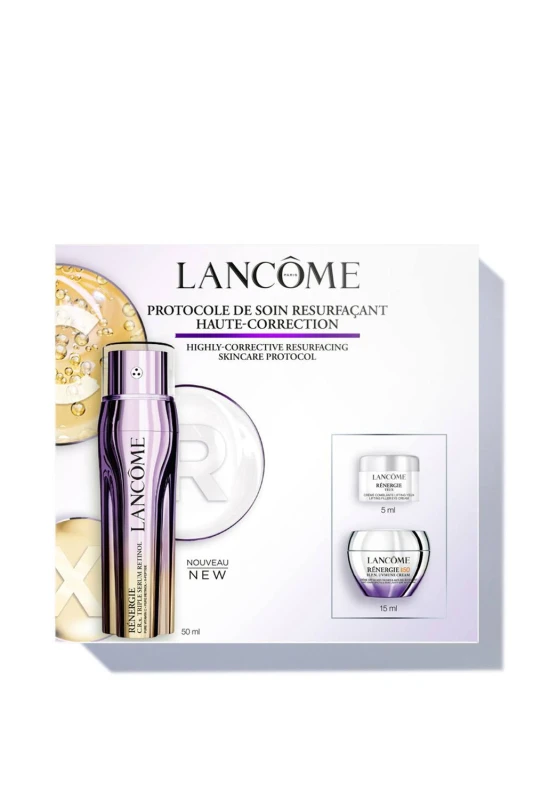 Image of Lancome Womens Renergie C.R.x. Triple Serum Retinol 50ml Skincare Gift Set in Misc Misc Female