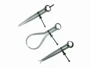 Image of Silverline 155026 Spring Calipers Set 3pce