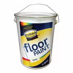 Image of ProSolve Industrial Floor Paint, 5 ltr tin, Red