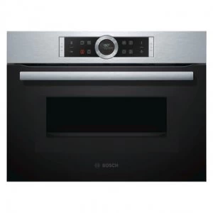 Image of Bosch Serie 8 CMG633BS1B 45L 1000W Microwave
