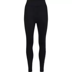 Image of Calvin Klein Performance Klein Performance Side Logo Leggings Womens - Black