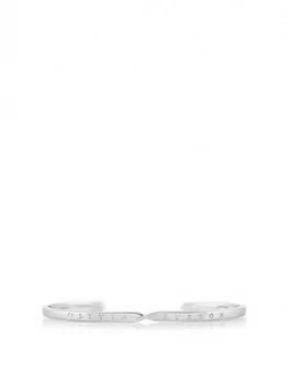 Image of Olivia Burton Classic Twist Bangle Silver