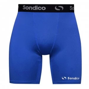 Image of Sondico Core 6 Base Layer Shorts Mens - Royal
