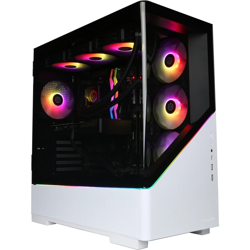 Image of CyberpowerPC CyberPowerPC VV2449 PC Intel Core Ultra 7 265KF 32GB DDR5-SDRAM 1TB SSD NVIDIA GeForce RTX 5080 Windows 11 Home Midi Tower White VV2449
