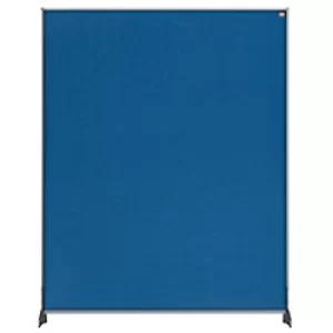 Image of Nobo Desk Divider Impression Pro Blue 800 x 1000 mm
