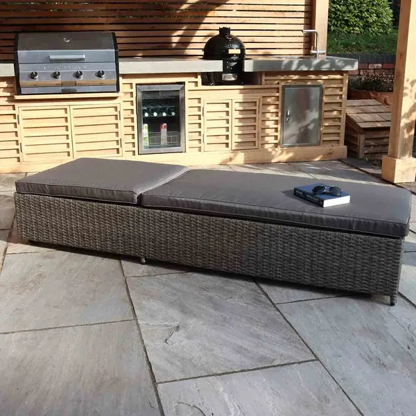 Image of Royalcraft Paris Sunlounger PARSL-WS