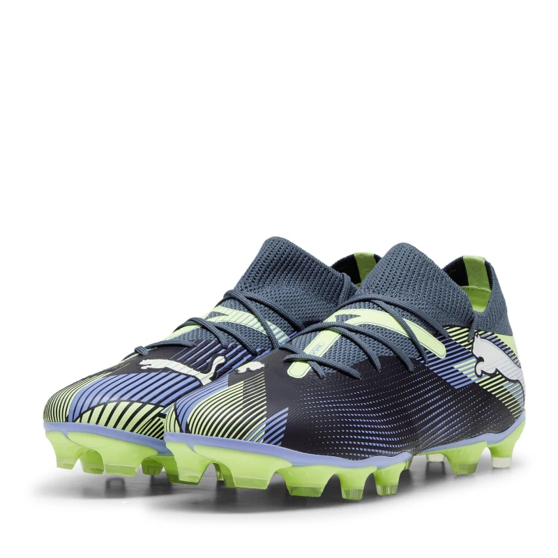 Image of Puma Future 7 Match Womens Firm Ground Football Boots - Grey Grey 3