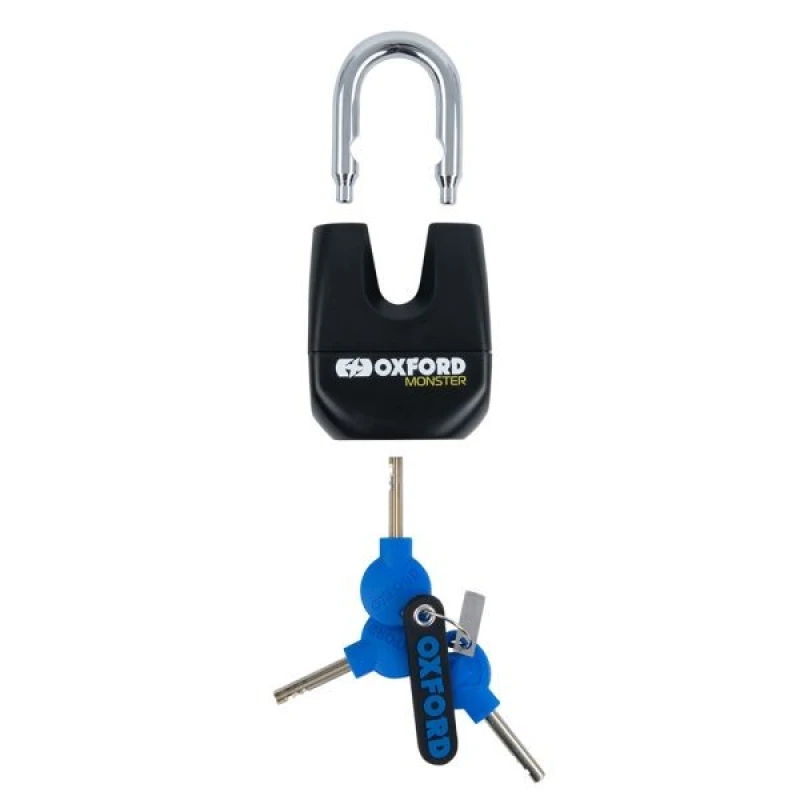 Image of OXFORD OF18 Chain lock with protective sleeve Nickel-Chrome-Molybdenum Chain lock (100343)