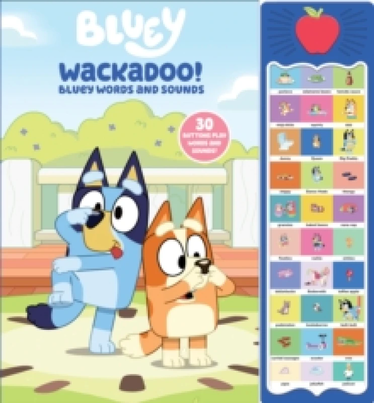 Image of Bluey: Wackadoo! Bluey Words and Sounds Sound Book Hardback