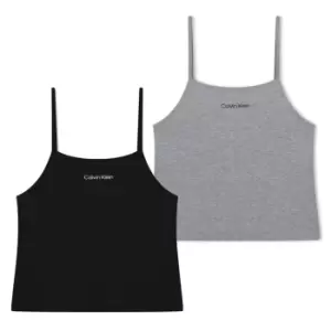 Image of Calvin Klein Jeans 2pk Vest - Black