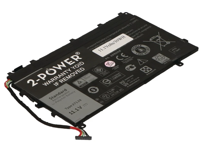 Image of 2-Power 11.1V 2500mAh Li-Polymer Laptop Battery