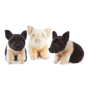 Image of Living Nature Soft Toy Plush Piglets (Random)
