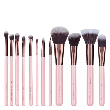 Image of Luxie - Rose Gold 12 Piece Makeup Brush Set