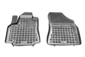 Image of REZAW PLAST Floor mat set 201212P PEUGEOT,CITROEN,PARTNER Tepee,PARTNER Kasten,BERLINGO (B9),BERLINGO Kasten (B9)