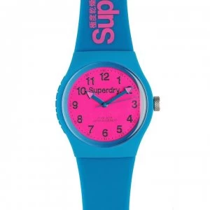 Image of Superdry Urban Watch - Pink/Teal UP