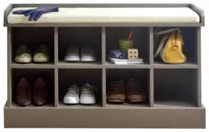 Image of Kempton Shoe Bench Grey
