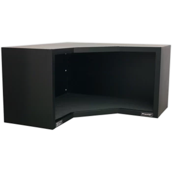 Image of Sealey Premier Heavy Duty Modular Corner Wall Cabinet MSS System Black