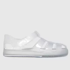 Image of Igor Silver Star Glitter Girls Junior Sandals