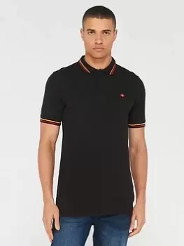 Image of Ellesse Ellesse Rooks Polo, Black Size M Men