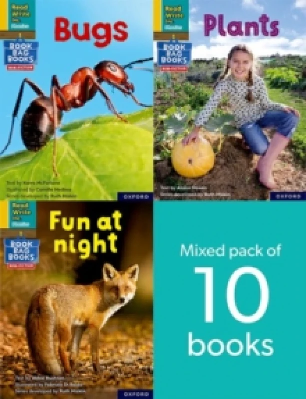 Image of Read Write Inc. Phonics Book Bag Books: Yellow Set 5: Non-Fiction Mixed Pack of 10 Paperback / softback