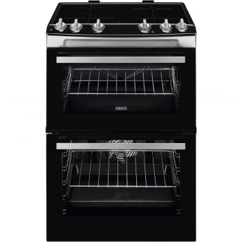 Image of Zanussi ZCI66080XA Double Oven Induction Electric Cooker