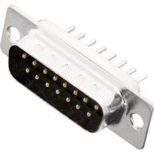 Image of D SUB pin strip 180 Number of pins 15 Soldering MH Connectors