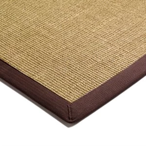 Image of Asiatic Sisal Runner - 240 x 68cm Chocolate