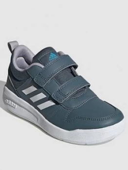 Image of adidas Tensaur Childrens Trainers - Grey/White, Size 2