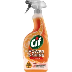 Image of Cif Power & Shine Kitchen Spray - 700ml
