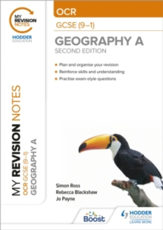 Image of Rebecca Blackshaw My Revision Notes: OCR GCSE (9-1) Geography A Second Edition Book Multi unisex
