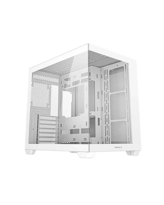 Image of DeepCool CG530 Dual-Chamber Mid Tower ATX Gaming Case - White - R-CG530-WHNDA0-G-1