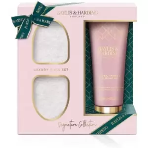 Image of Baylis & Harding ojoba, Vanilla & Almond Oil Luxury Foot Care Gift