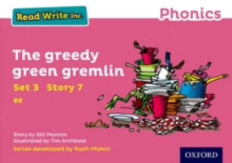 Image of Read Write Inc. Phonics: The Greedy Green Gremlin (Pink Set 3 Storybook 7) Paperback / softback