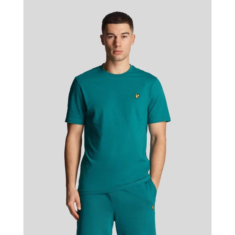 Image of Lyle & Scott Plain T-Shirt Court Green L