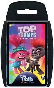 Image of Top Trumps Card Game - Trolls World Tour Edition