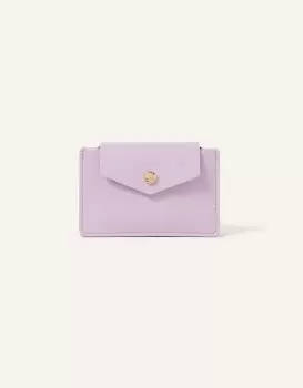 Image of Accessorize Womens Three-Part Cardholder Purple, Size: 12x8cm