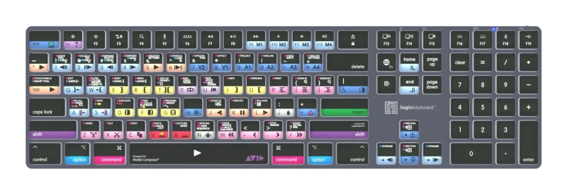 Image of Logickeyboard LKB-MCOMP-TM-UK keyboard Office Bluetooth QWERTY English