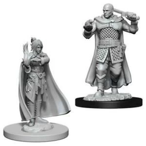 Image of Dungeons & Dragons Nolzur's Marvelous Unpainted Miniatures - Minsc & Delina