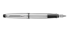 Image of Waterman Expert Stainless Steel PT Fountain Pen MEDIUM - Medium Nib