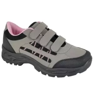 Image of Rdek Womens/Ladies Speyside Walking Shoes (7 UK) (Grey/Pink)
