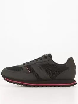 Image of BOSS Parkour Light Runner Trainers - Black, Size 8, Men
