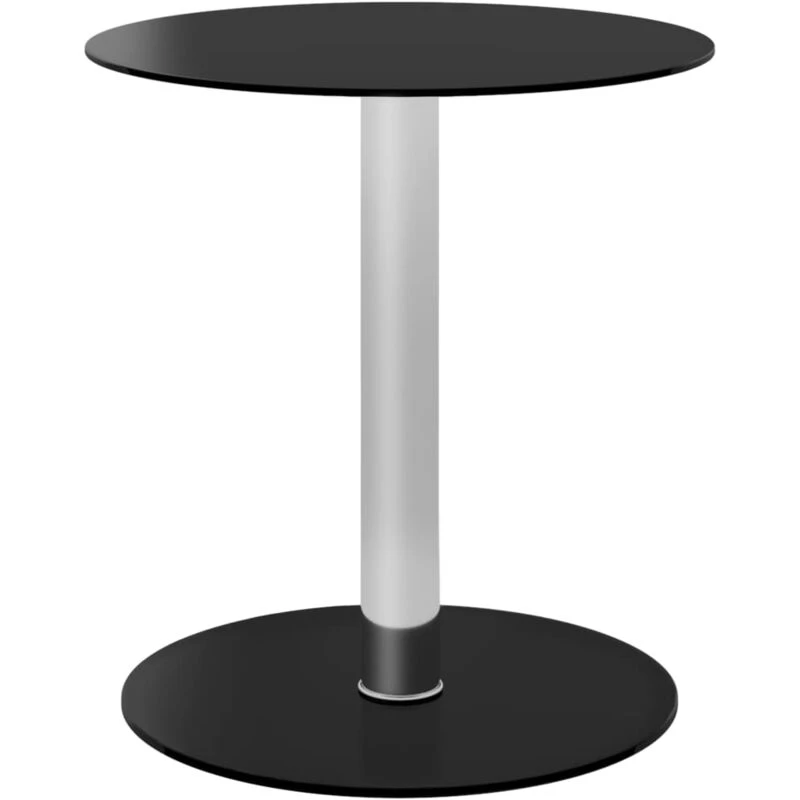 Image of VIDAXL Coffee Table Black 40cm Tempered Glass vidaXL 8720286057094