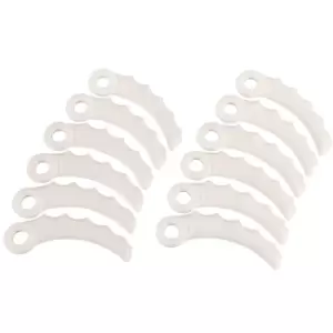 Image of Makita 12 Piece 198426-9 Replacement Blades For 198383-1 Cutter Head