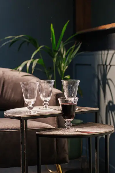 Image of Mikasa Salerno Crystal Wine Glasses, Set of 4, 260ml Clear