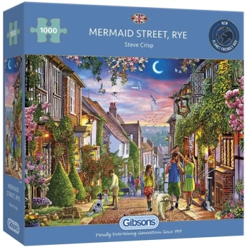 Image of Mermaid Street, Rye Jigsaw Puzzle - 1000 Pieces