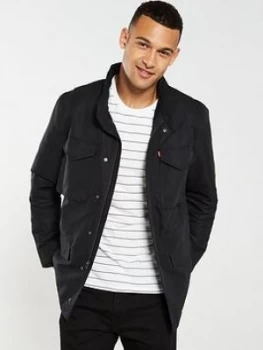 Image of Levis Field Coat - Black Size M Men