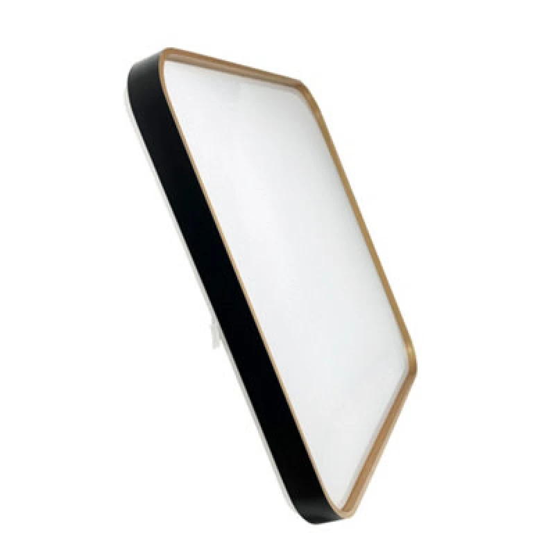 Image of ExtraStar 48W LED Square Ceiling Light CCT Tri-tone 3000k-6500k, 5500 Lumen, Black Edge Black